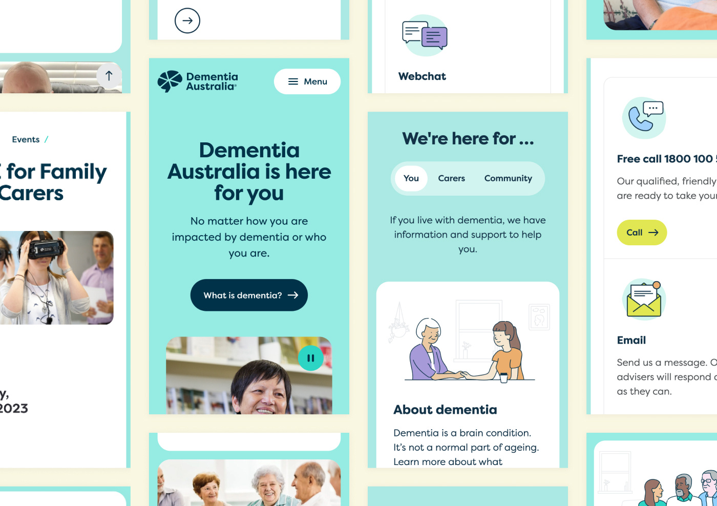 Dementia Australia digital ecosystem